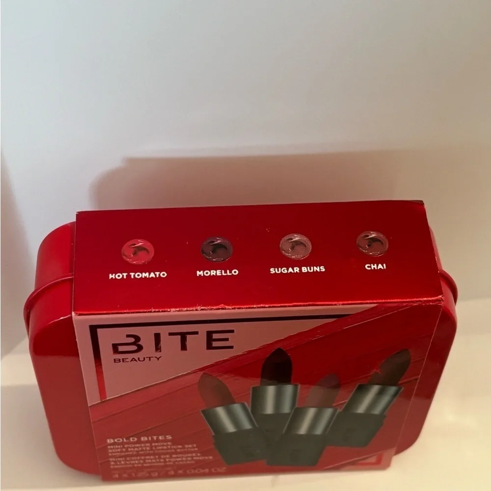 Bite Beauty Mini Power Move Lipstick Set nwt